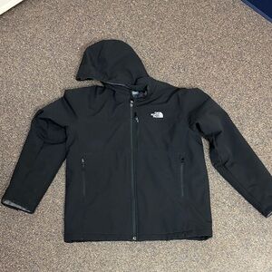 The North Face Black Full-Zip Hooded Jacket